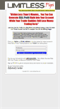 Mobile Screenshot of limitlesspips.com